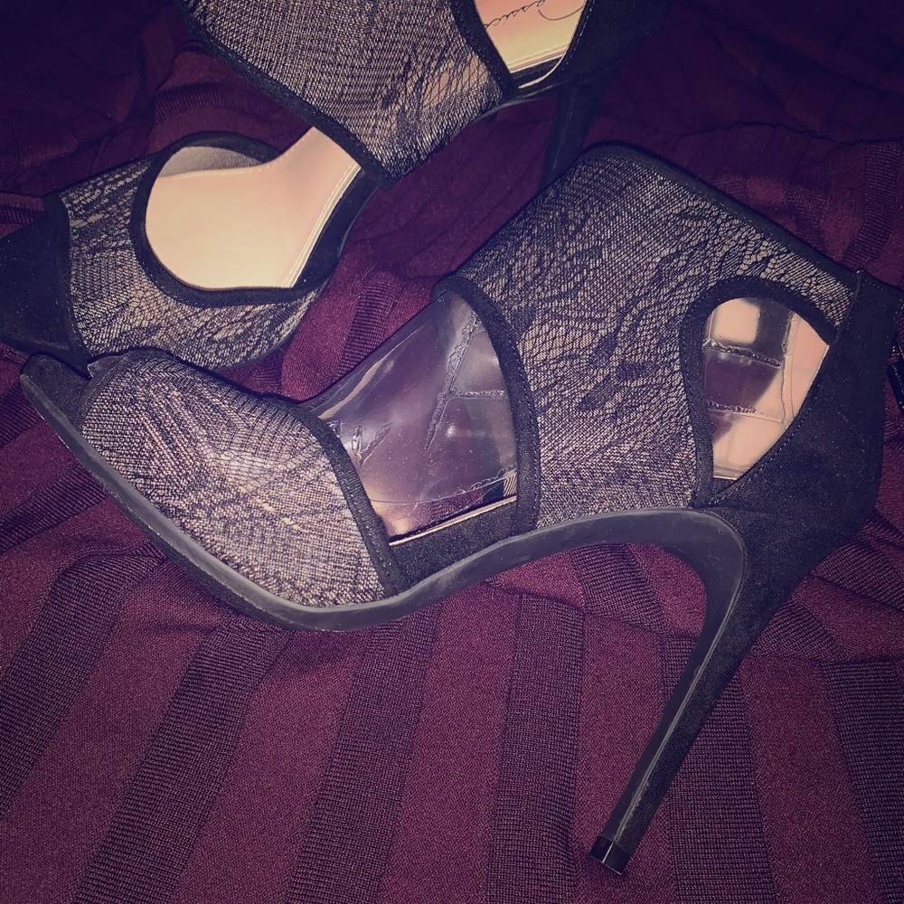 Open Toe Lace Booties by Jessica Simpson!